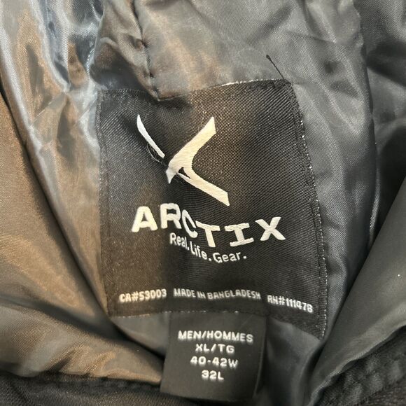 Arctix Men's Essential Snow Pants X-Large/32" Inseam Black - Picture 4 of 10